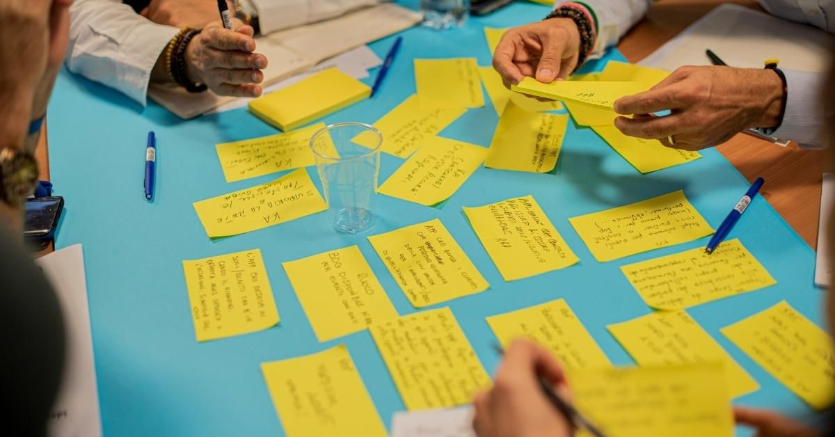Pensiero latente e post its