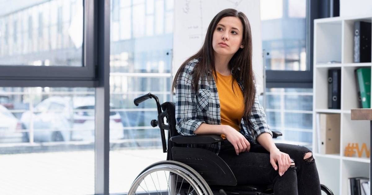 Persona in sedia a rotelle