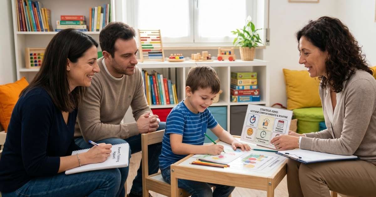 Trattamento psicoeducativo per l'ADHD bambini