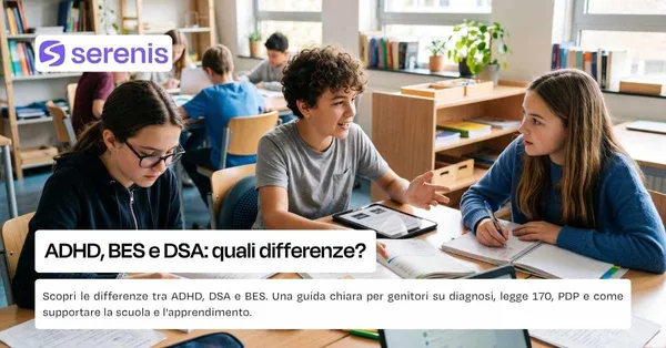 ADHD, BES e DSA