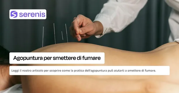 Agopuntura per smettere di fumare