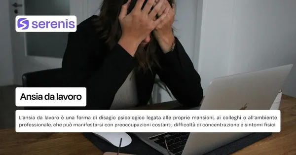 Ansia da lavoro.
