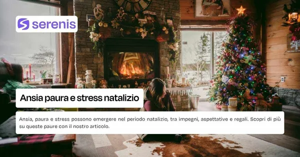 Ansia paura e stress natalizio
