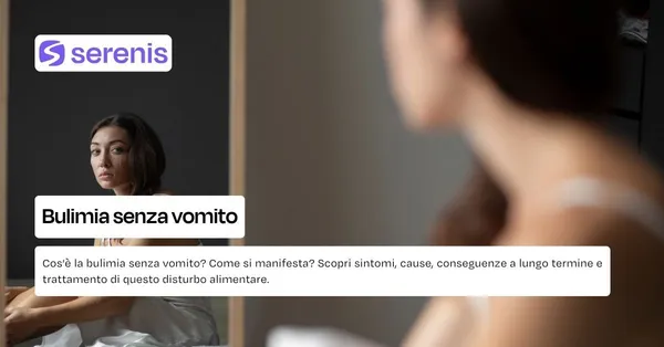 Bulimia senza vomito