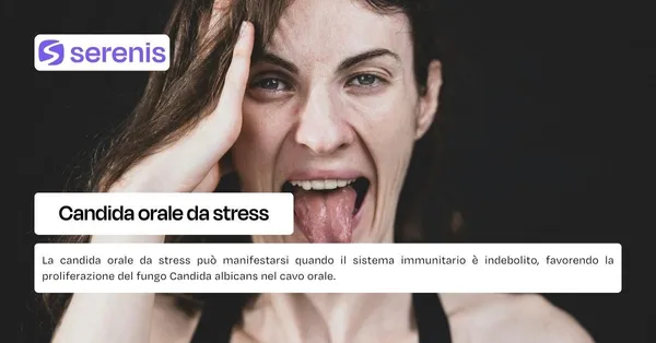 Candida orale da stress