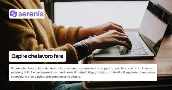 Capire che lavoro fare