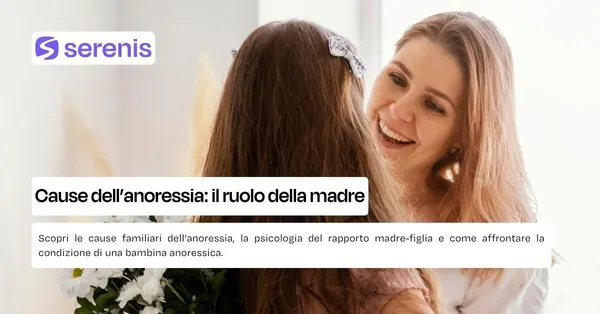 Cause dell’anoressia: il ruolo della madre