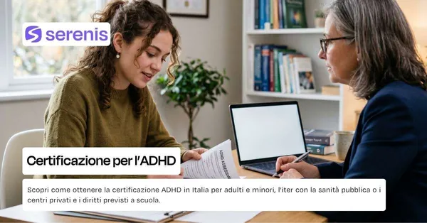 Certificazione per l'ADHD