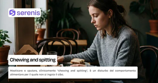 Chewing and spitting