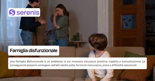 Cos'è una famiglia disfunzionale.
