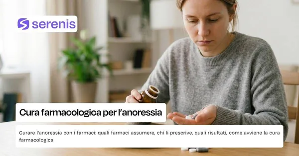 Cura farmacologica per l’anoressia
