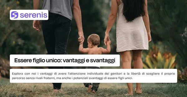 Essere figlio unico