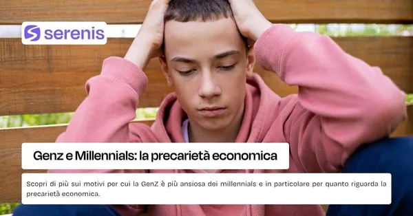 Genz millennials precarietà economica