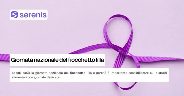 Giornata nazionale del fiocchetto lilla