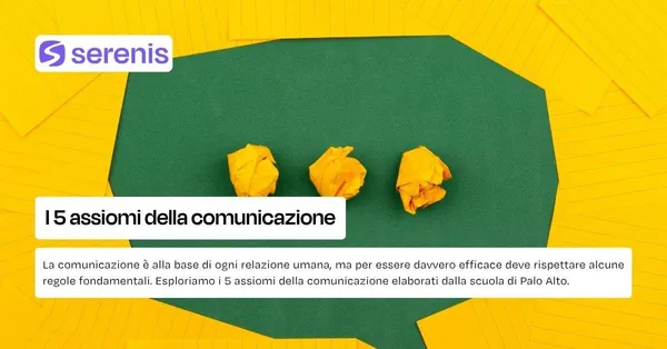 I 5 assiomi della comunicazione