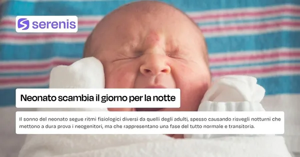 Il sonno nei neonati.