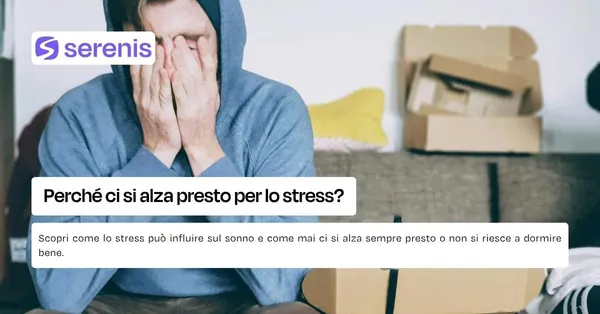 Perché ci si alza presto