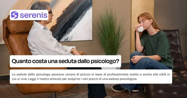 Quanto costa una seduta dallo psicologo