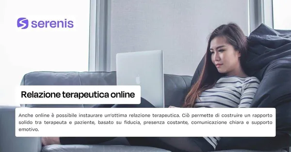 Relazione terapeutica online