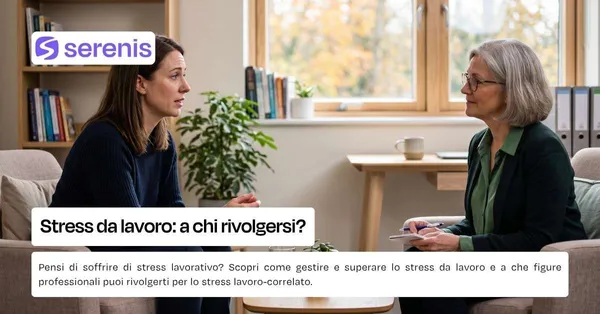 Stress da lavoro a chi rivolgersi