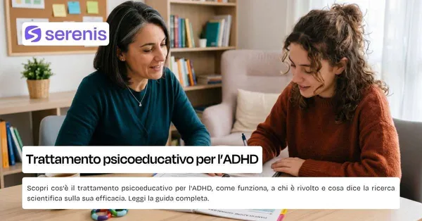 Trattamento psicoeducativo per l'ADHD