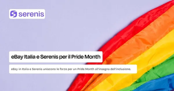 eBay Italia e Serenis per il Pride Month