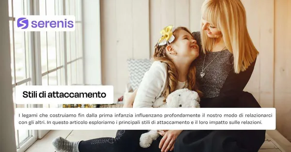 tipi di attaccamento